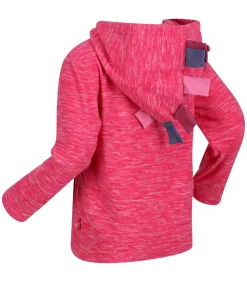 MARL - Hoodie Met Volledige Ritssluiting - Fuchsia