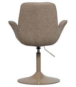 Marten Eetkamerstoelen - Polyester - Zand - Set van 6