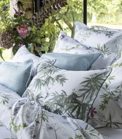 Matin - Laken in katoen satijn met print