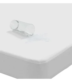 Matrasbeschermer waterdicht 200x220 cm wit