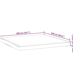 Matrasbeschermer waterdicht 200x220 cm wit