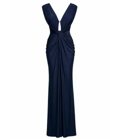 Maxi-jurk “Cowl Plunge Draped Mermaid Maxi Dress”