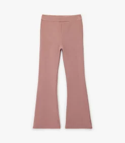 Meisjes Flared Broek Basic Elastische Taille