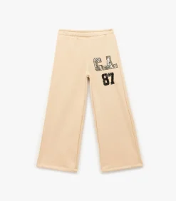 Meisjes Joggingbroek Wijde Pijpen Lovertjesdetail