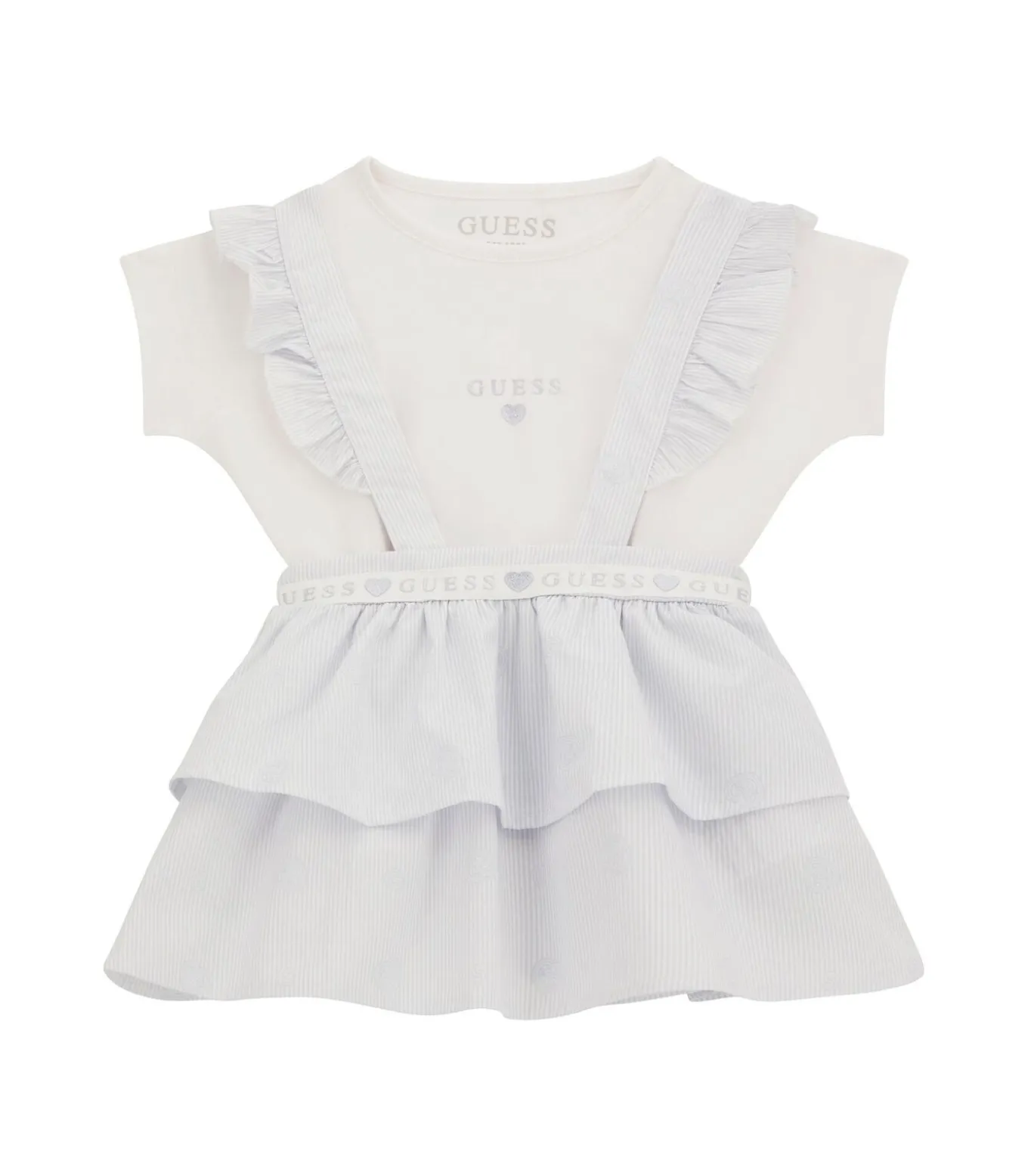 Meisjes t-shirt + rok set