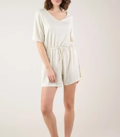 MELIA - Melia jumpsuit met elastische taille