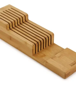 Messenblok voor 14 messen - DrawerStore - Bamboe