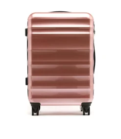 Middelgrote koffer Man London Roze