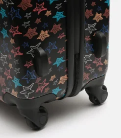 Middelgrote koffer Unisex Estrella Zwart