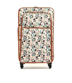 Middelgrote koffer Unisex Bosque Beige