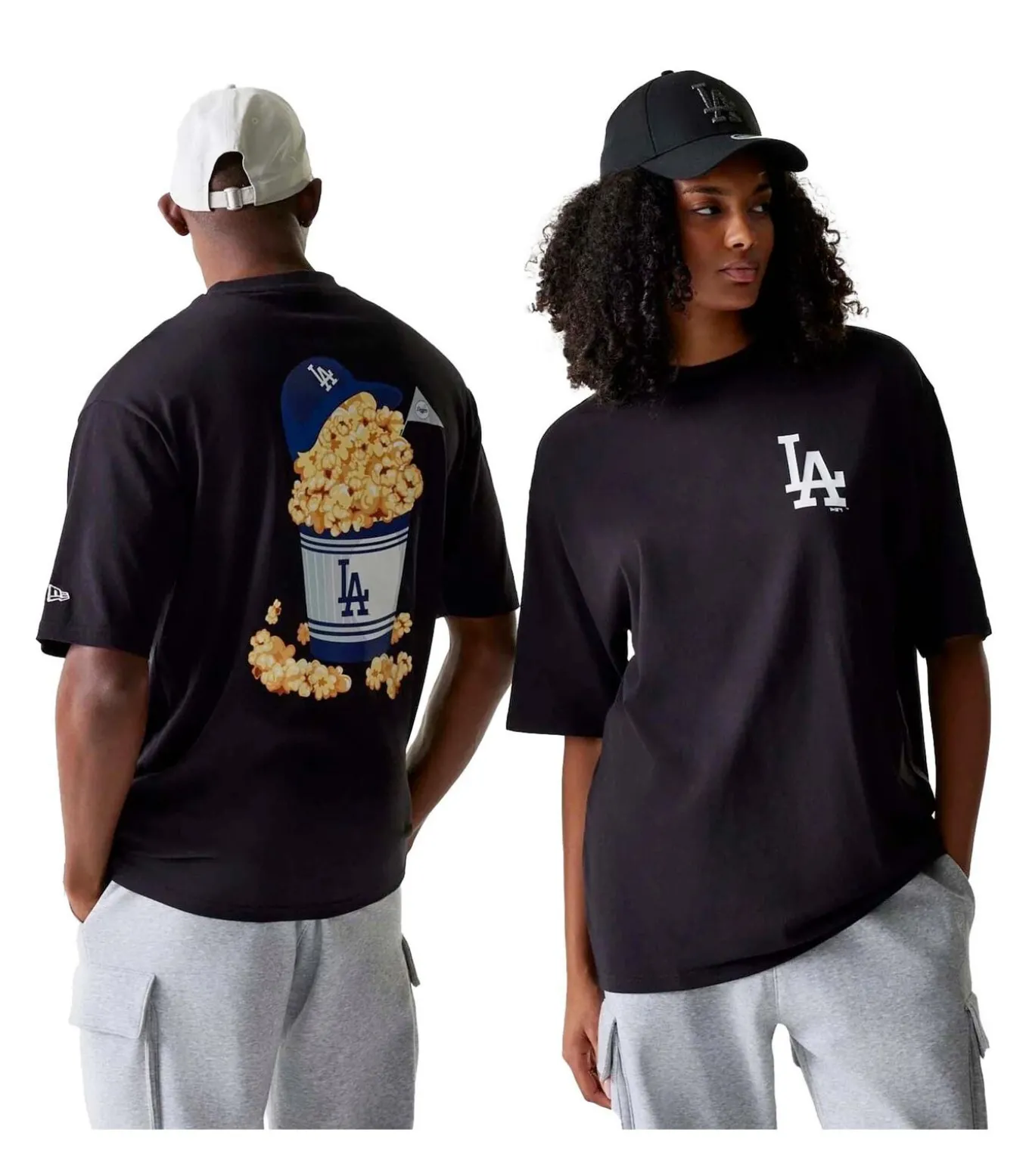 Mlb Food Grphc Os Tee Losdod Blk