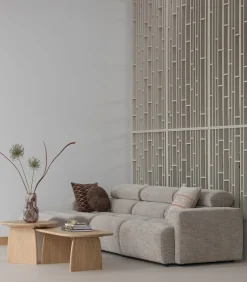 Monika Vaas - Handgevormd - Glas - Bruin - 36x16x16