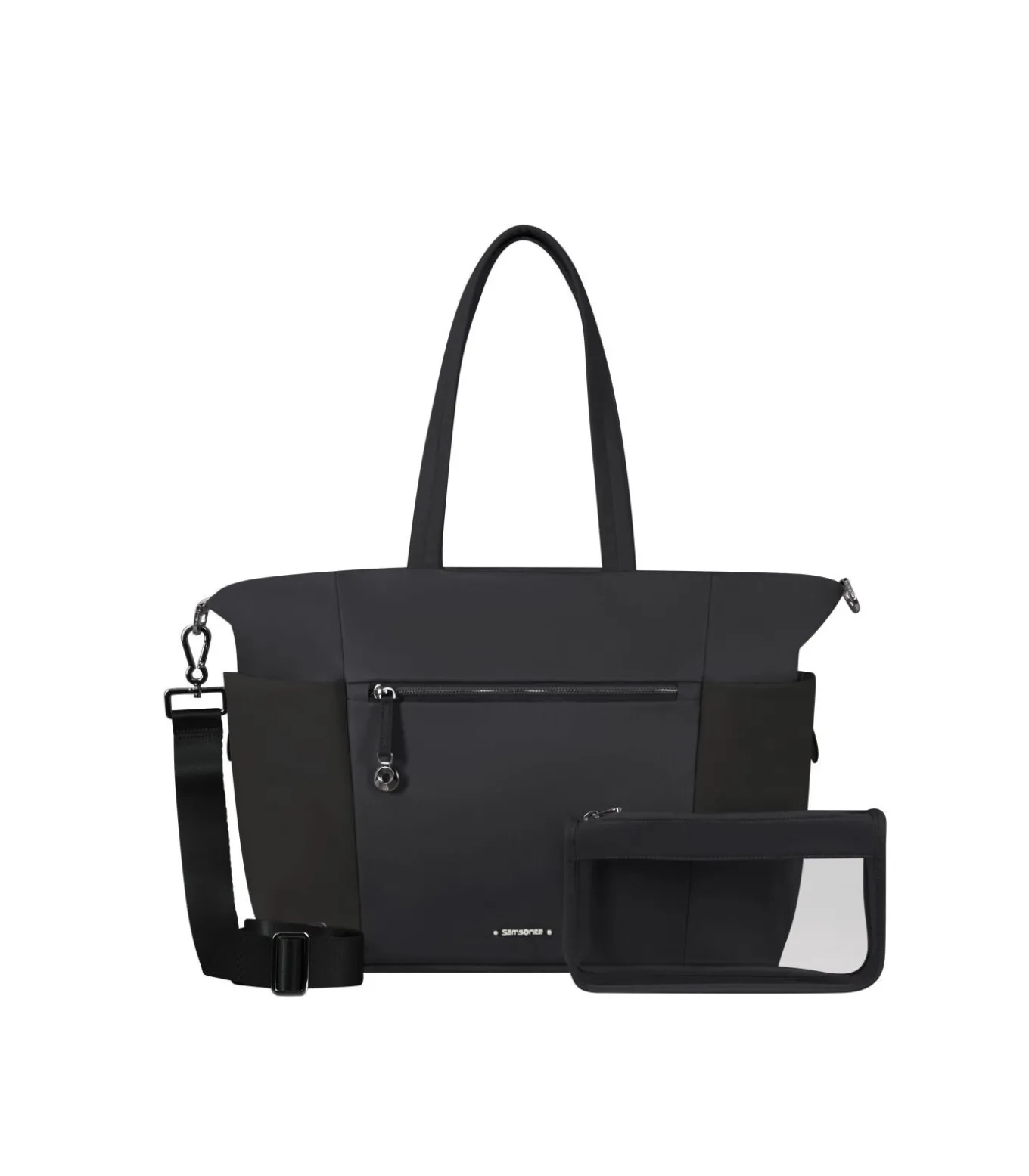 Move Journey Travel tote bag met laptopvak 32 x 16,5 x 39 cm BLACK