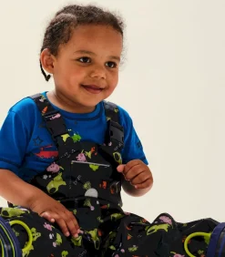 MUDDY PUDDLE - Tuinbroek - Marineblauw