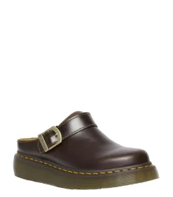 Muiltjes Dr. Martens Laketen van bruin leer