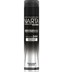 Narta - Déodorant Spray Homme Fraîcheur Intense INVISIMAX - 200Ml
