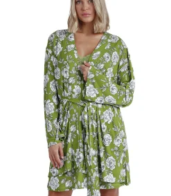 Navy Flowers negligé