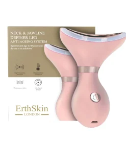Neck & Jawline Definer LED anti-aging systeem - (roze kleur)