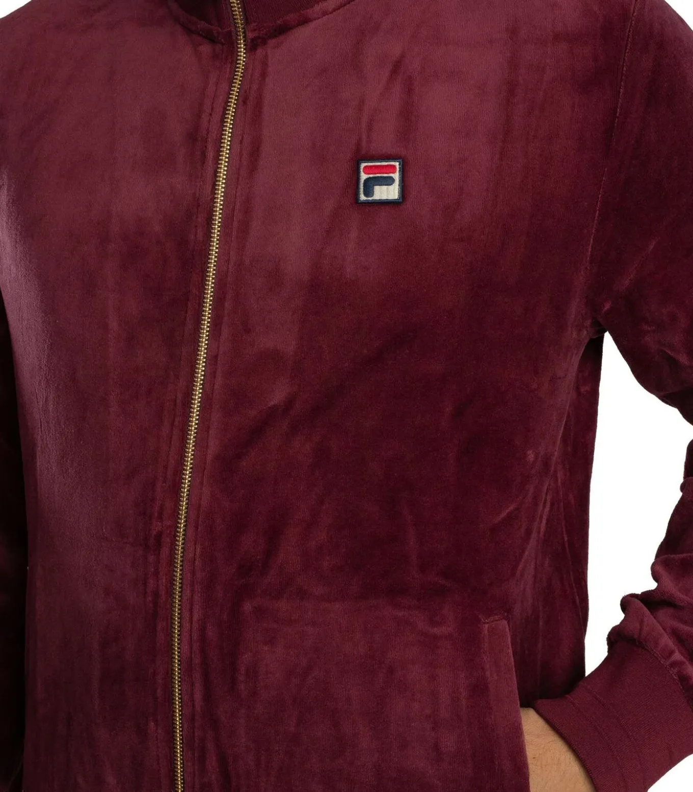 Nero Velours Trainingsjack