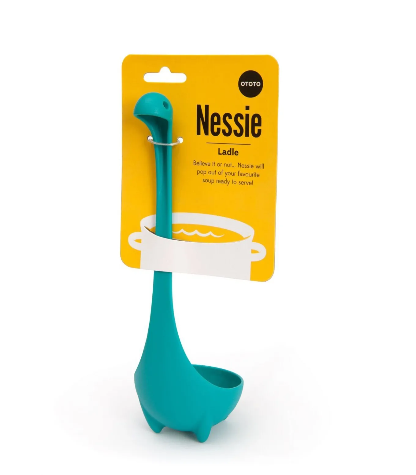 Nessie - soeplepel - turquoise
