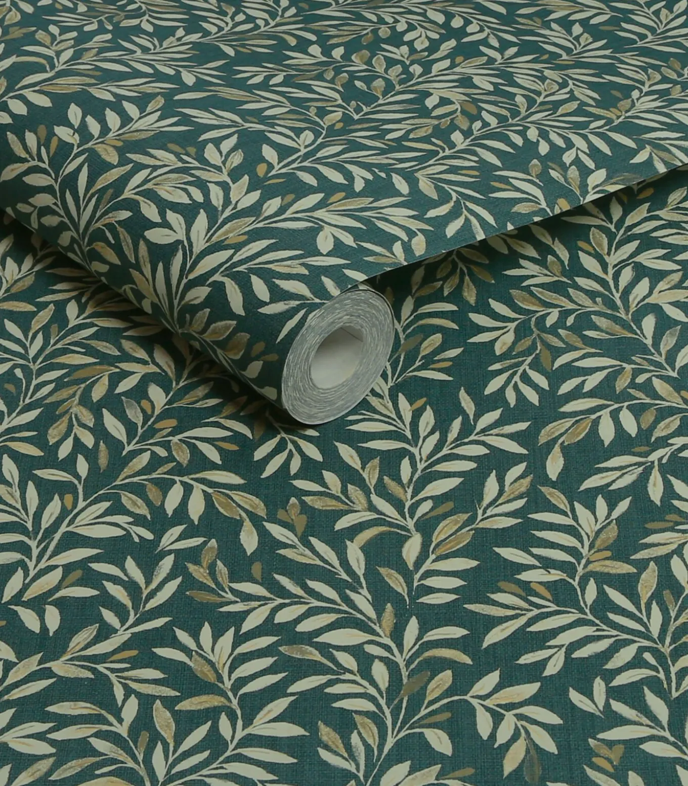 Next - Vliesbehang - Ditsy Leaf Emerald - 1000x52