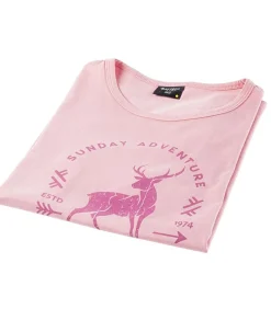 NINA - T-shirt - Oud Roze