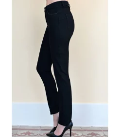 NOAH Slim fit jeans in intens zwart rock