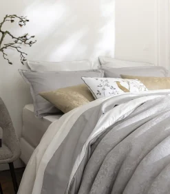 Nobel - Effen laken in biologisch katoen satijn 270x300 cm