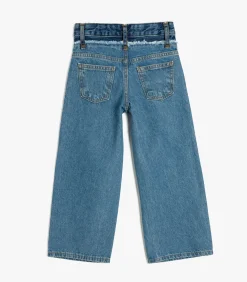 Normale taille Brede pijpen Jeansbroek