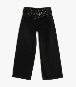 Normale taille Brede pijpen Jeansbroek