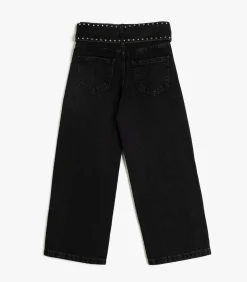 Normale taille Brede pijpen Jeansbroek