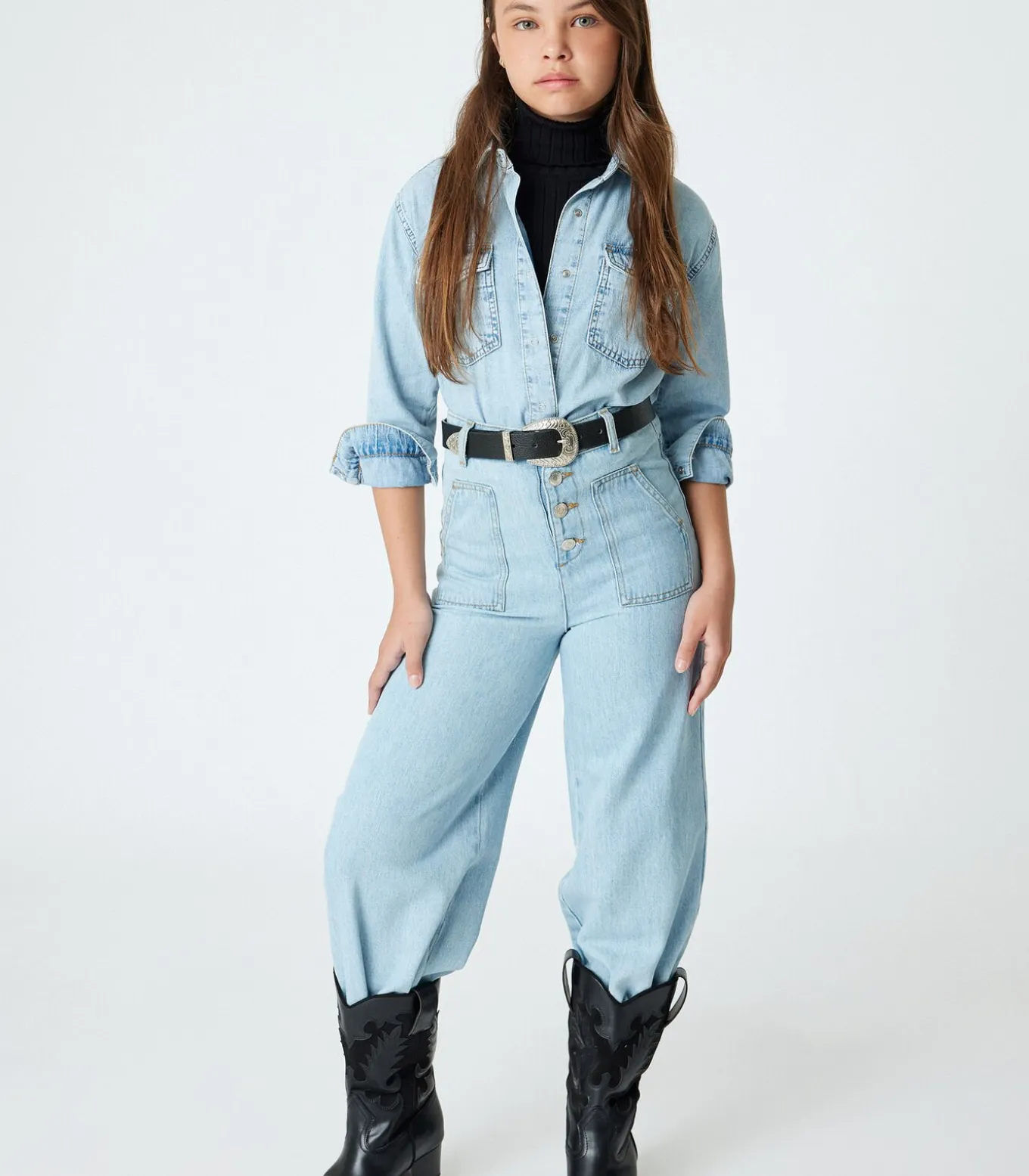 Normale taille Flare Jeansbroek