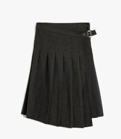 Onder knielengte Asymmetrisch Rok