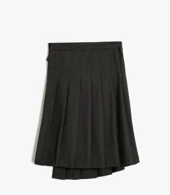 Onder knielengte Asymmetrisch Rok