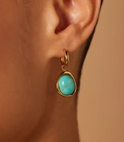 Oorbellen Staal - Goudkleurig