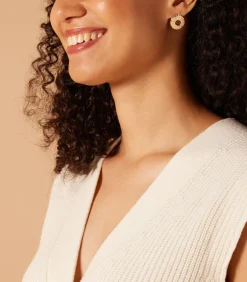 Oorbellen Staal - Goudkleurig