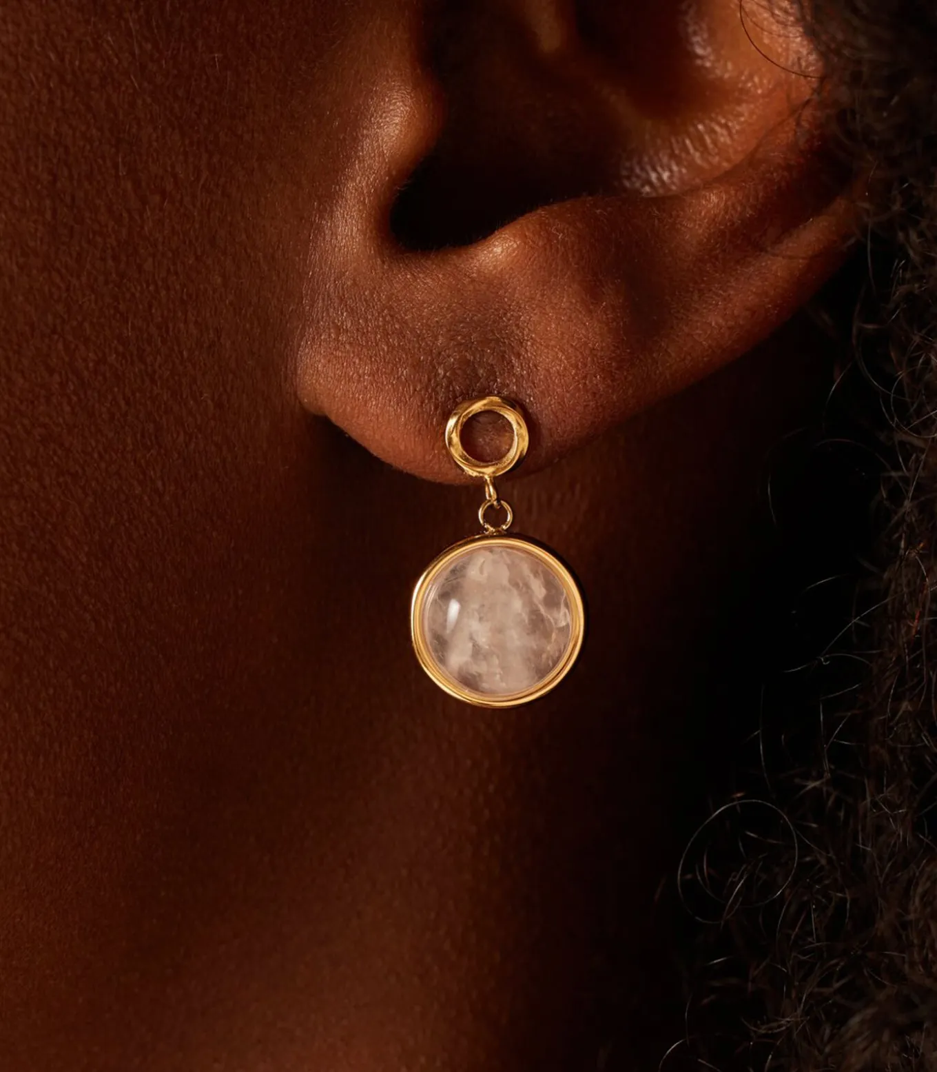 Oorbellen Staal - Goudkleurig