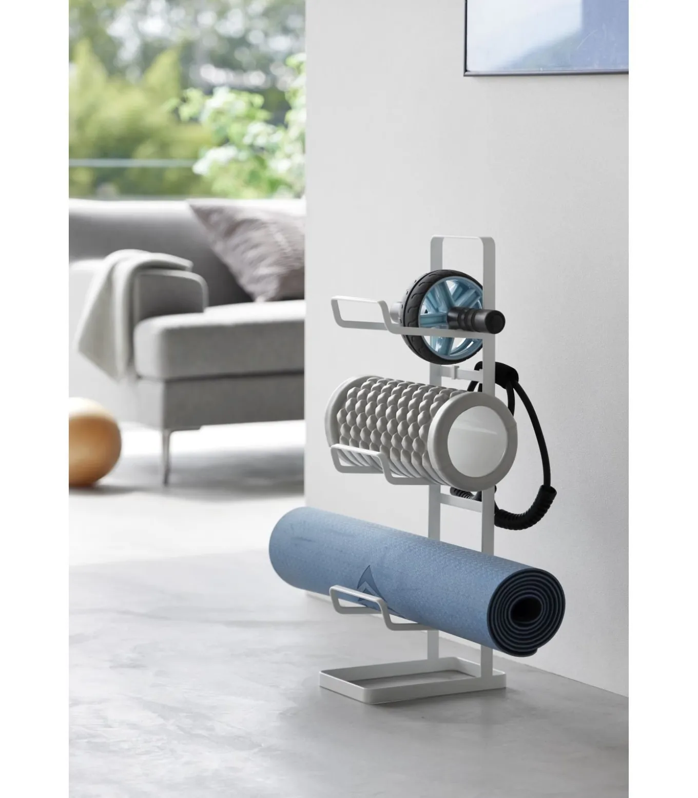 Opbergrek voor Fitnessapparatuur - Tower - Wit