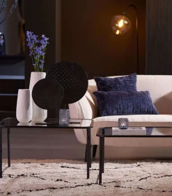 Ornament Persegi - Zwart - 36x7.5x51.5cm