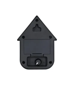 Ornament Sound Box Modern Cuckoo - Zwart - 12x7.5x11.5cm