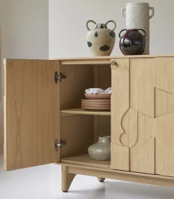 Otho - Buffetkast in mindihout, 165 cm