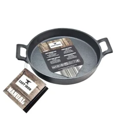 Ovenschaal - Gietijzer - ø 20 cm - zonder anti-aanbaklaag