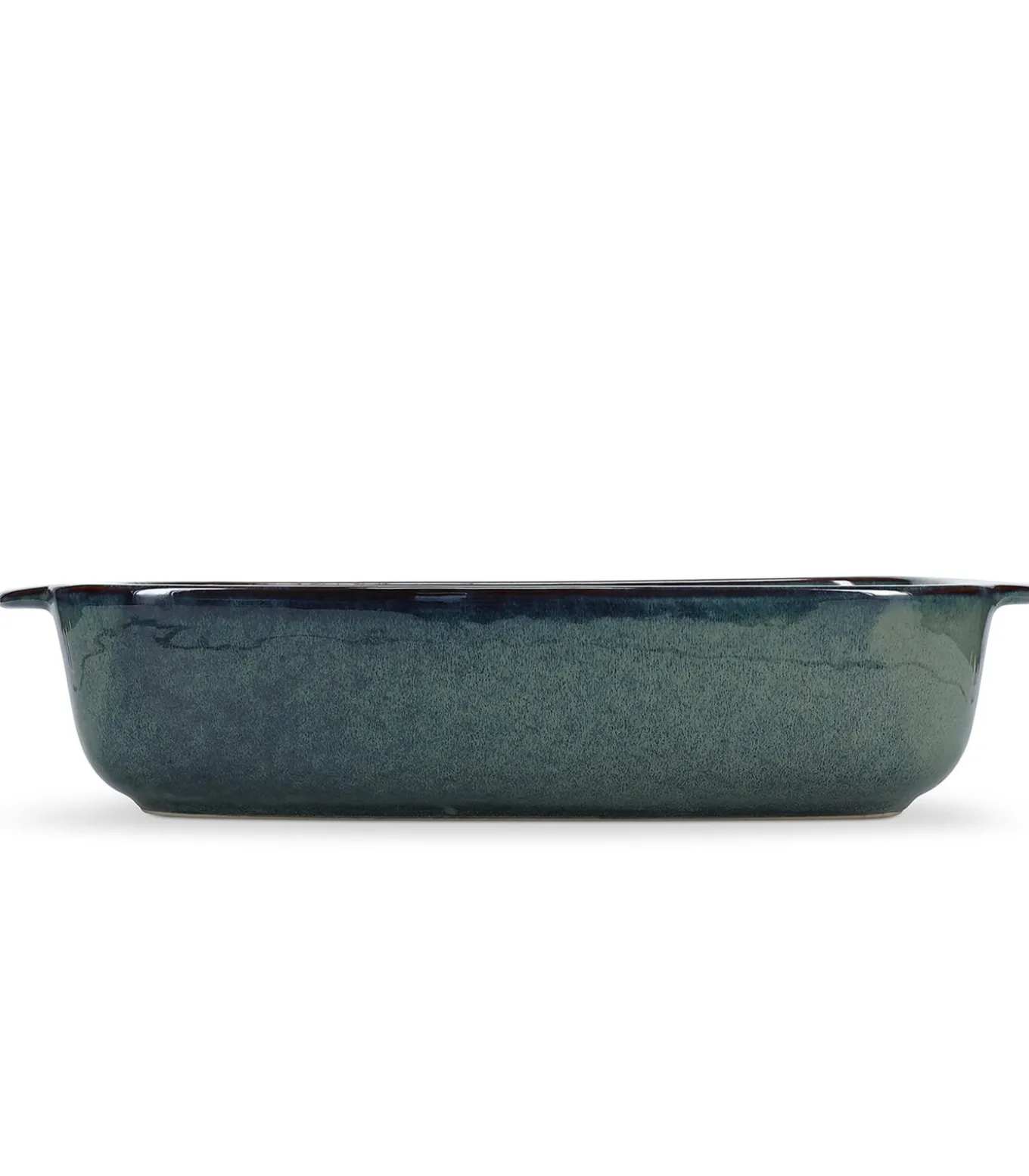 Ovenschaal 39/33x25,5xH8,5cm groen/blauw Meridian