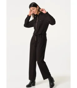 Overall met ritssluiting en borstzakken