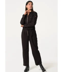 Overall met ritssluiting en borstzakken