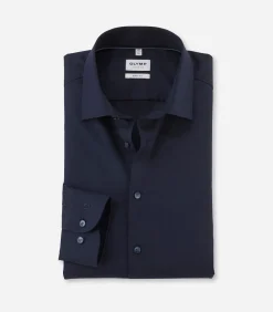 Overhemd Level 5 Stretch Blauw