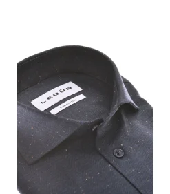 Overhemd Modern Fit Shirt Blauw Flannel