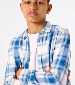 Overhemd met geruite print