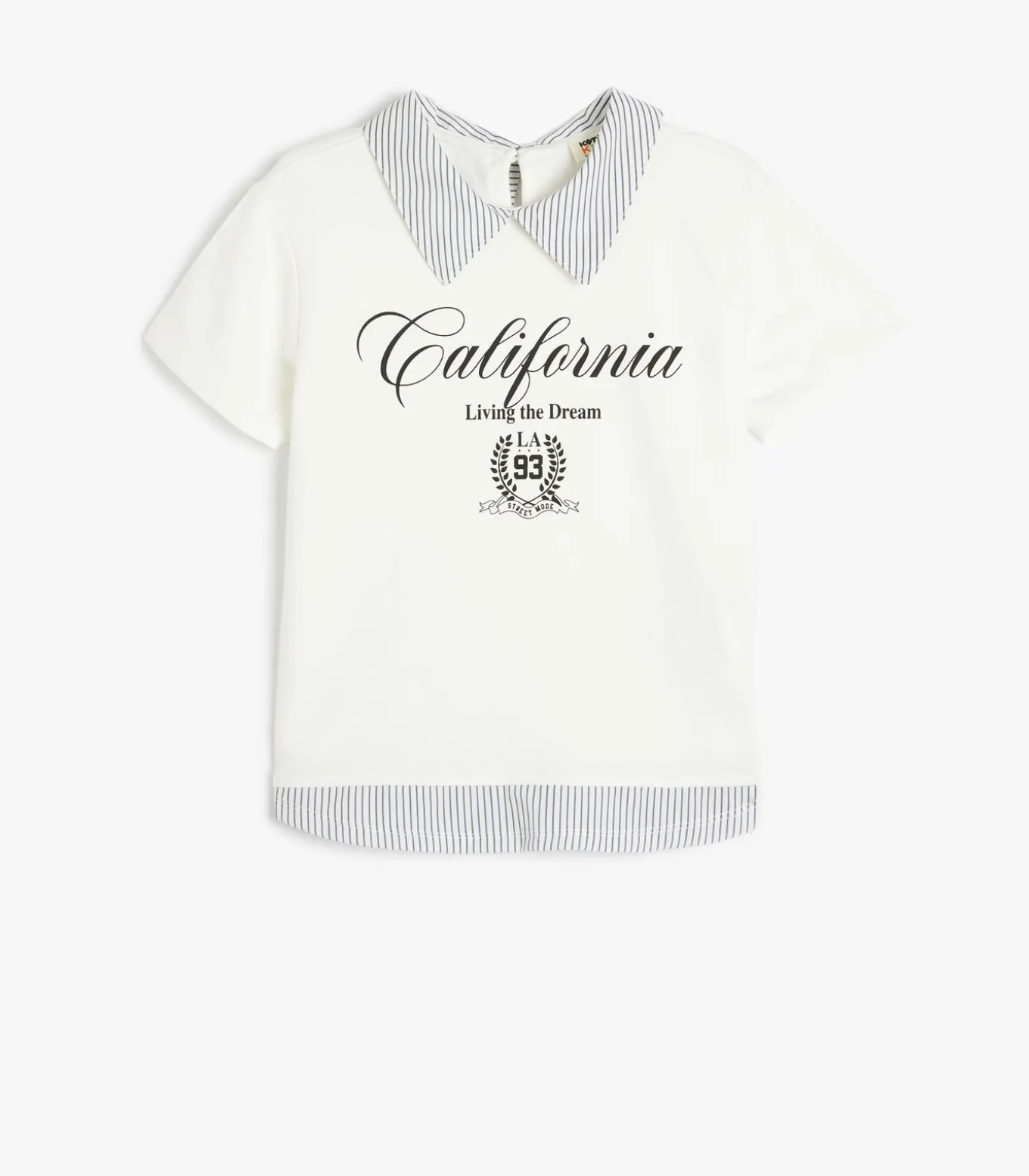 Overhemdkraag Korte mouw T-shirt