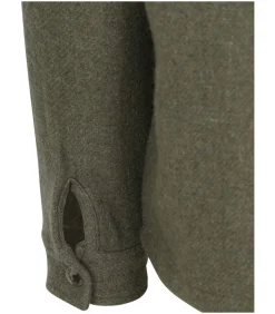 Overshirt Wool Blend Groen